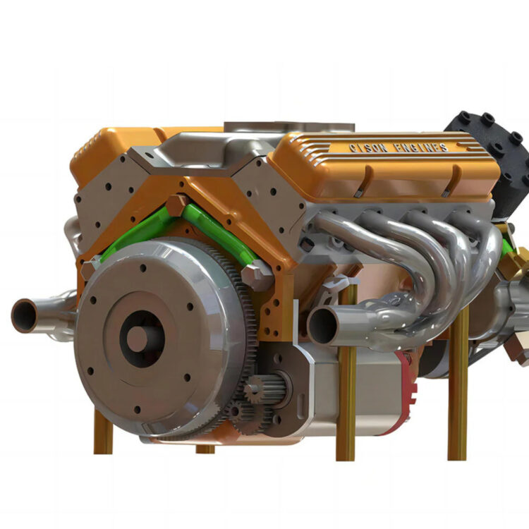 V8 Engine Small-Block OHV 44ccm – Bild 2