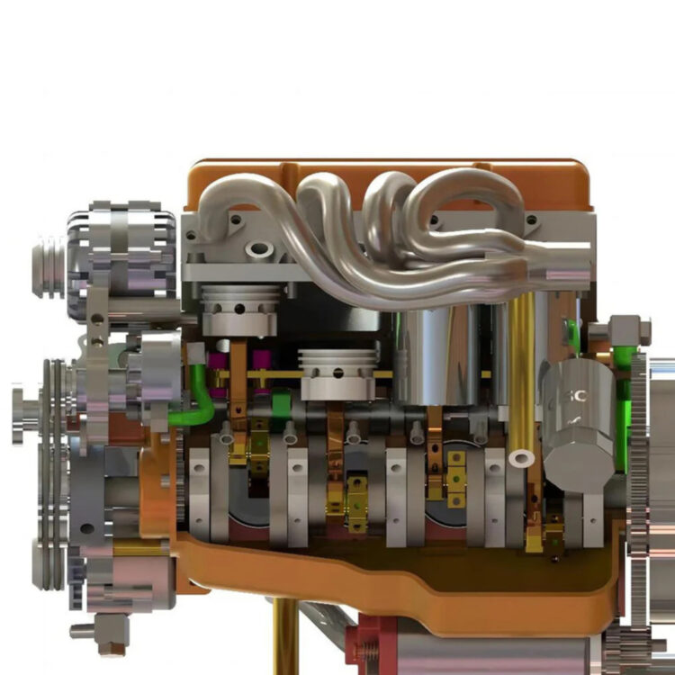 V8 Engine Small-Block OHV 44ccm – Bild 3