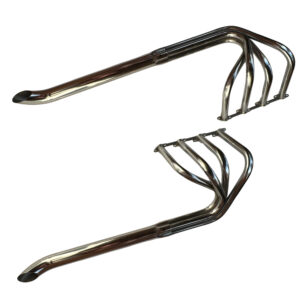 Side Pipe Auspuff - designt für den CISON V8 Motor