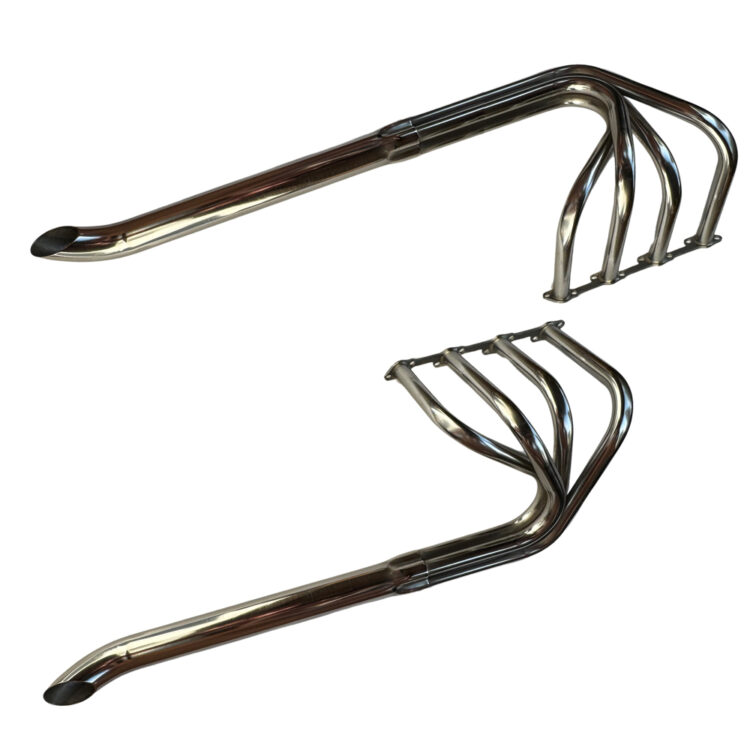 Side Pipe Auspuff - designt für den CISON V8 Motor