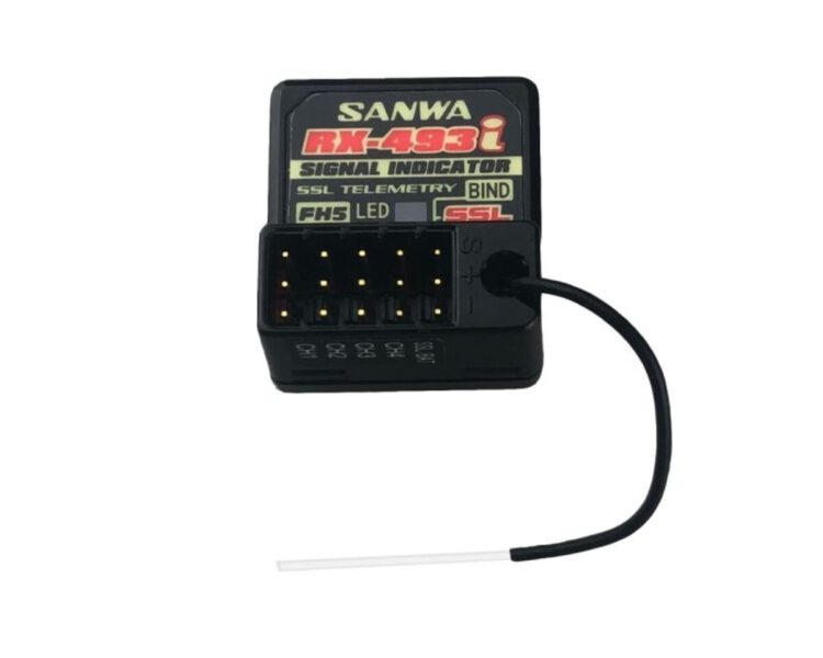 M17S - 2.4GHz remote control - incl. RX-493i receiver - Image 3